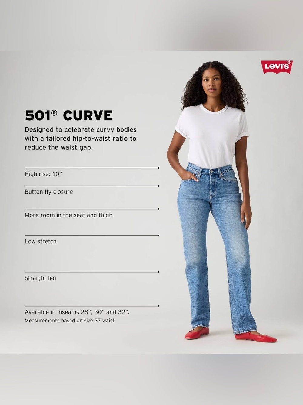 Levi’s Curve Jeans 30x30 - Picture 10 of 10